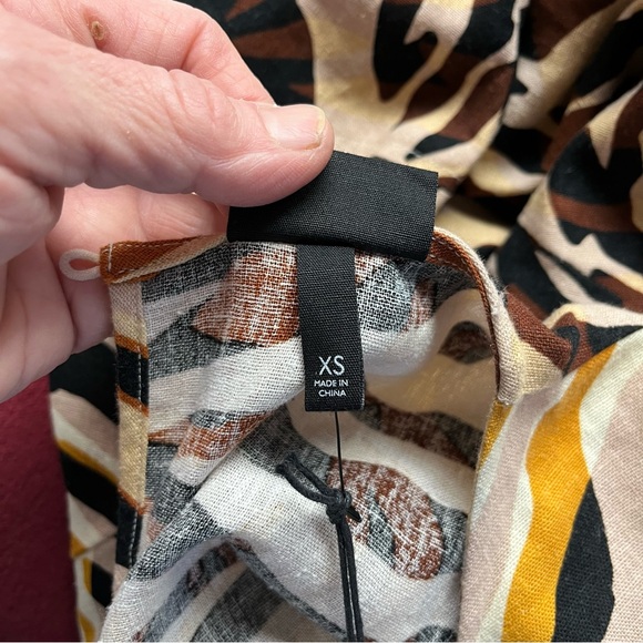 Who What Wear ladies leopard print mini dress size XS (NWT) - Picture 10 of 11